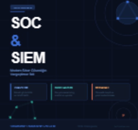 SOC ve SIEM: Modern Siber Güvenliğin Vazgeçilmez İkili